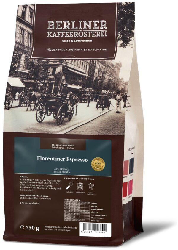 Florentiner Espresso Kaffee für Vollautomaten