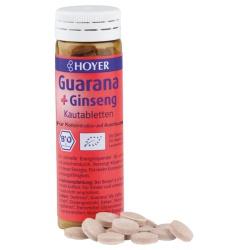 Guarana-Ginseng-Kautabletten Nahrungsergänzung guarana-ginseng-kautablette