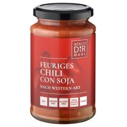 Feuriges Chili con Soja Vegetarische Konserven chili