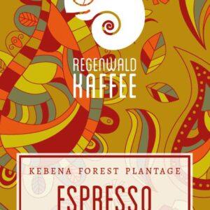 Regenwald Kebena Forest Plantage BIO Espresso 250g Bohne BIO Kaffee & Espresso