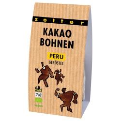 Kakaobohnen aus Peru, geröstet Kaffee geröstet