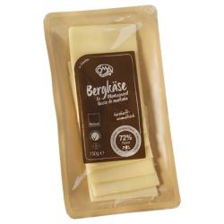 Bergkäse, geschnitten Hartkäse bergkäse