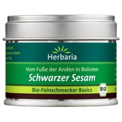 Schwarzer Sesam, ganz Herbaria-Einzelgewürze gewürz