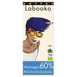 Milchschokolade mit 60% Kakao aus Nicaragua Zotter-Schokolade 60