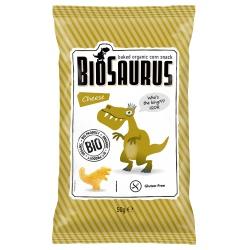 Mais-Snacks BioSaurus mit Käse Mais-Gebäck bio-saurus