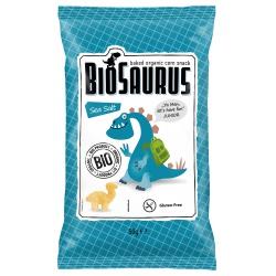 Mais-Snacks BioSaurus mit Meersalz Mais-Gebäck bio-saurus