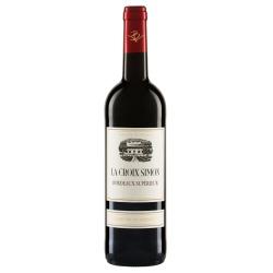 La Croix Simon Rouge Bordeaux Supérieur Prodiffu AOP 2020 Wein aus Frankreich bio-wein