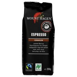 Mount Hagen Espresso, gemahlen Espresso cafe