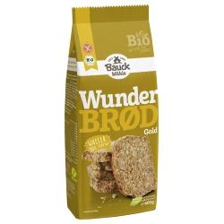 Brotbackmischung Wunderbrød mit Gold-Leinsaat, glutenfrei Backmischungen back-mischung