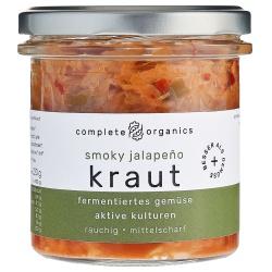 Kimchi mit Weißkohl aus Bayern im Glas, fermentiert und nicht pasteurisiert Fermentierte Gemüsekonserven curtido