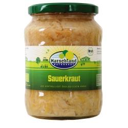 Sauerkraut im Glas Gemüsekonserven gemüse-konserve