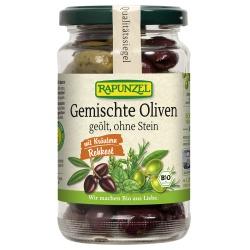 Grüne & Kalamata-Oliven ohne Stein mit Kräutern, geölt Antipasti antipasti