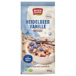 Heidelbeer-Vanille-Müsli, ungesüßt Müsli blaubeer