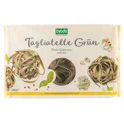 Hartweizen-Tagliatelle-Nester, grün Hartweizen-Pasta grün