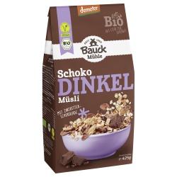 Dinkel-Müsli mit Schokolade Müsli bauck