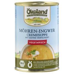 Karotten-Ingwer-Cremesuppe Suppen creme-suppe