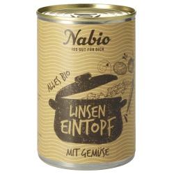 Linsentopf mit Gemüse Vegetarische Konserven feinkost