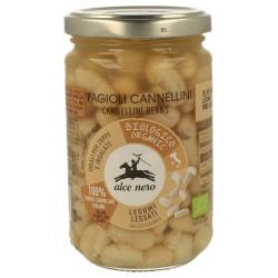 Cannellini-Bohnen im Glas Hülsenfrüchte cannellini-bohnen