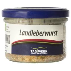 Landleberwurst aus Bayern im Glas Frische Wurstkonserven aus