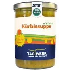 Kürbissuppe mit Kerbel aus Bayern Suppen aus