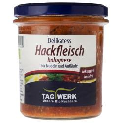 Delikatess-Hackfleisch-Bolognese aus Bayern Fertiggerichte mit Fleisch aus