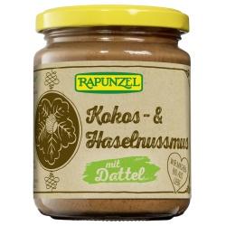 Kokos-Haselnussmus mit Datteln Nussmuse aufstrich