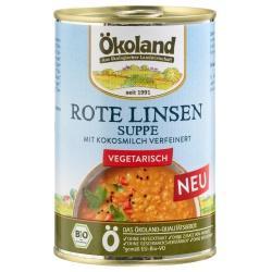 Rote Linsensuppe mit Kokosmilch Suppen feinkost