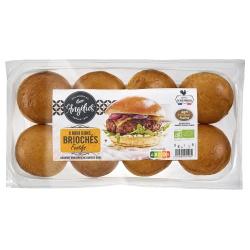 Mini-Brioche-Burger-Buns (8 Stück) Hotdogs & Burger backware