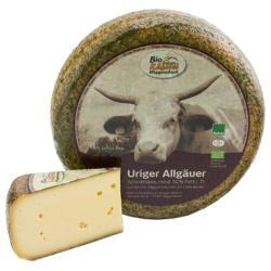 Uriger Allgäuer aus bayerischer Heumilch g.t.S. Schnittkäse allgäuer