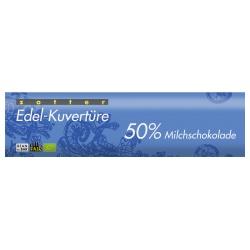 Vollmilchkuvertüre mit 50% Kakao Backzutaten 50