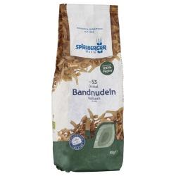 Dinkel-Vollkorn-Bandnudeln in Papierverpackung Dinkel-Pasta dinkel-bandnudeln