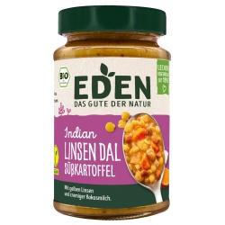 Indian-Linsen-Dal mit Süßkartoffeln Vegetarische Konserven dal