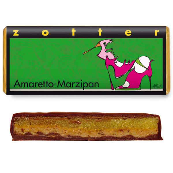 Amaretto-Marzipan Handgeschöpfte Schokoladen