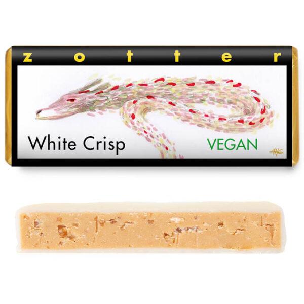 White Crisp Handgeschöpfte Schokoladen