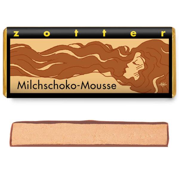 Milchschoko-Mousse Handgeschöpfte Schokoladen