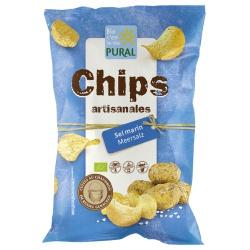 Kartoffelchips mit Schale, gesalzen Chips & Flips gesalzen