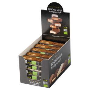 Haselnussnougat Krokant – 25 Stk. Box (500g) handgeschöpfte Schoko-Minis