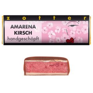 Amarena-Kirsch (20g) handgeschöpfte Schoko-Minis