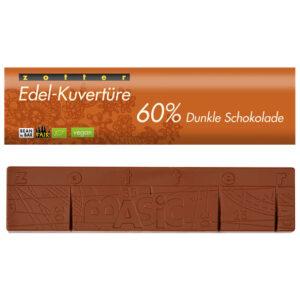 Kuvertüre 60% (130g) Basic Kuvertüre