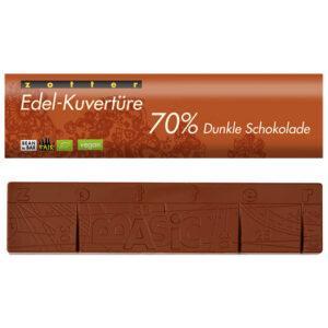 Kuvertüre 70% (130g) Basic Kuvertüre