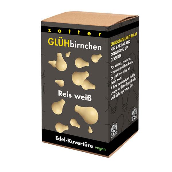 Glühbirnchen – Reis Weiß (1000g) Glühbirnchen Edel-Kuvertüre