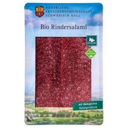 Rindersalami, geschnitten Salami feinkost