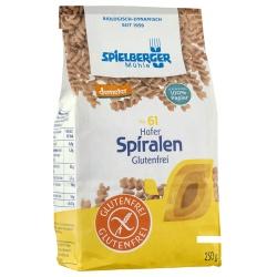 Hafer-Vollkorn-Spirelli, glutenfrei Vollkorn-Pasta glutenfrei