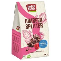 Himbeer-Splitter in veganer Schokolade Schokofrüchte & -nüsse himbeer-splitter