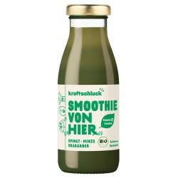 Smoothie mit Spinat, Minze & Rhabarber Smoothies minze