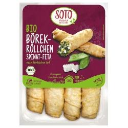 Börek-Röllchen mit Spinat & Feta Schnelle Küche börek-röllchen