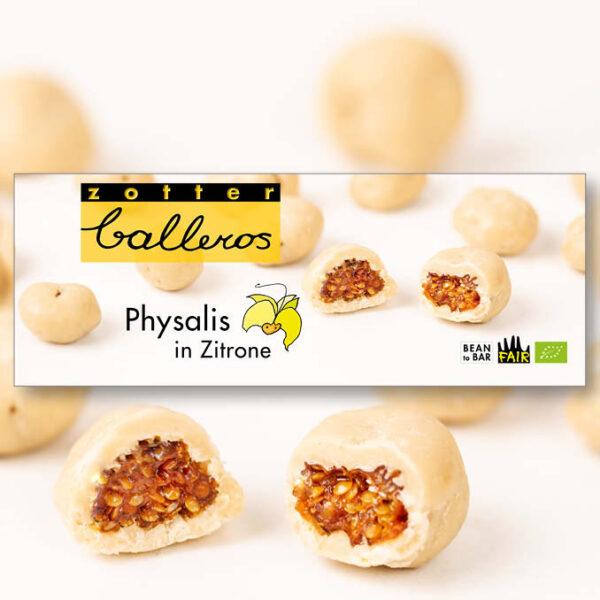 Physalis in Zitrone balleros