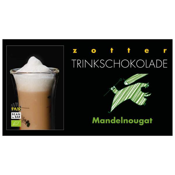 Mandelnougat Trinkschokolade