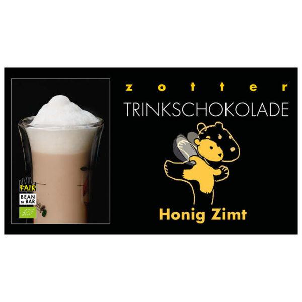 Honig-Zimt Trinkschokolade