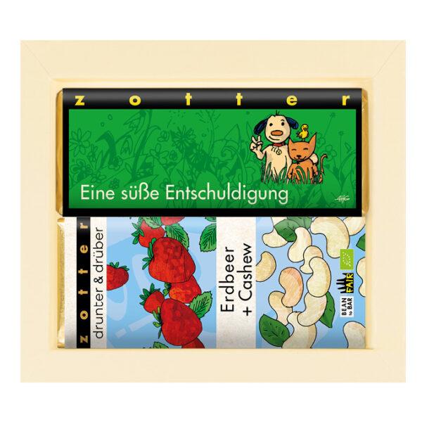 Zotter 02 „Eine süße Entschuldigung“ Geschenksets